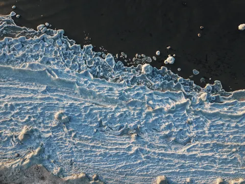 خلفية أمواج المحيط بدقة 4K · ocean · 3840×2880