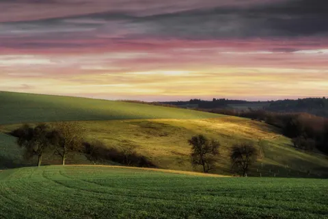 Ländliches Feld 4K Hintergrundbild · nature · 3840×2560