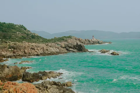 خلفية ساحل المنارة بدقة 4K · ocean · 3840×2560