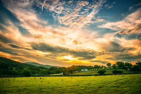 Countryside Field 4K Wallpaper · nature · 3840×2560
