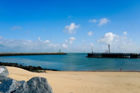 灯台の海岸 4K壁紙 · ocean · 3840×2556