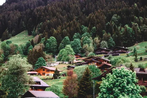 Alpine Village 4K Wallpaper · travel · 3840×2560