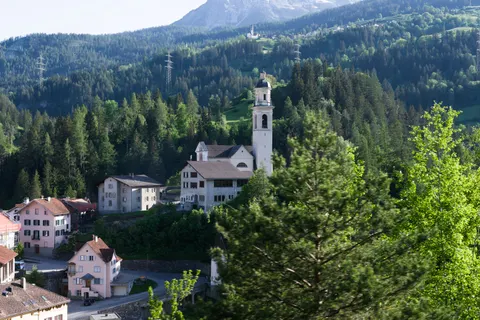 Alpine Village 4K Wallpaper · travel · 3840×2558