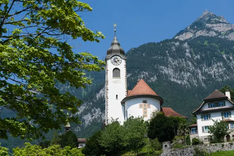 Alpine Village 4K Wallpaper · travel · 3840×2558