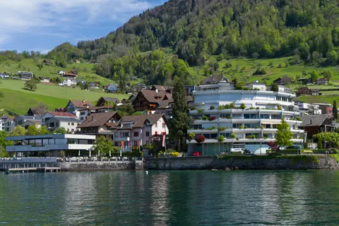 Alpine Village 4K Wallpaper · travel · 3840×2558