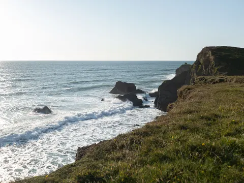Fond d'écran Falaise océanique 4K · ocean · 3840×2880