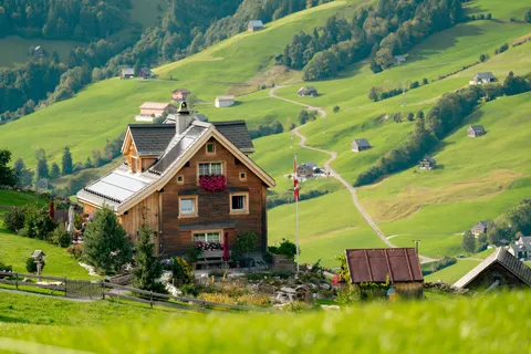 Alpine Village 4K Wallpaper · travel · 3840×2561