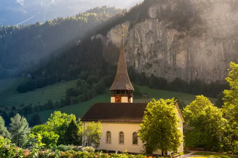 Alpine Village 4K Wallpaper · travel · 3840×2560