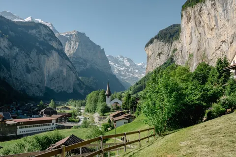 Alpine Village 4K Wallpaper · travel · 3840×2560