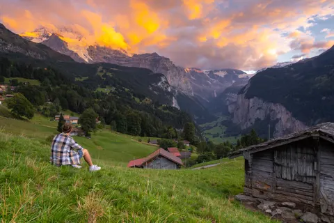 Alpine Village 4K Wallpaper · travel · 3840×2560