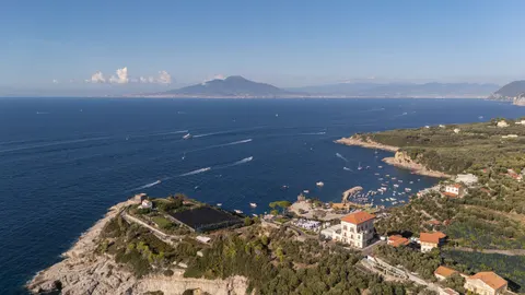 Fond d'écran Île vue aérienne 4K · ocean · 3840×2160