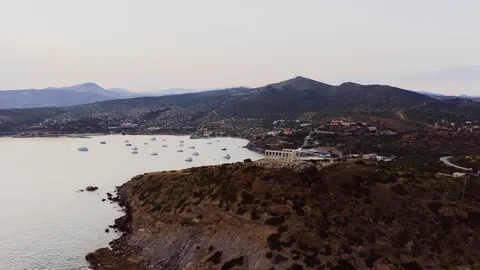 Papel de parede Ilha aérea 4K · ocean · 3840×2160