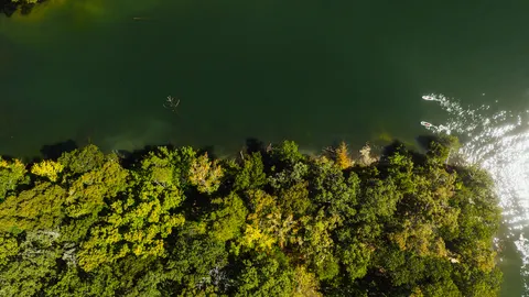 Island Aerial 4K Wallpaper · ocean · 3840×2160
