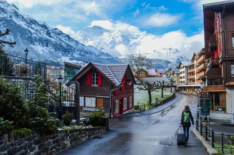 Alpine Village 4K Wallpaper · travel · 3840×2553