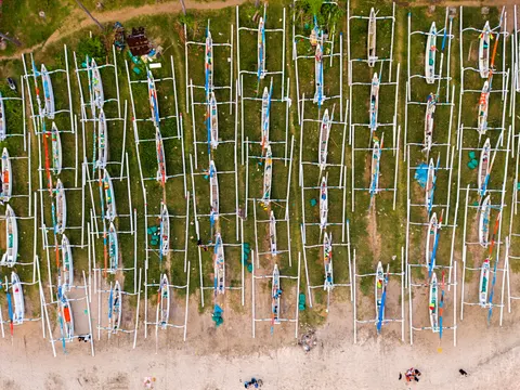 Island Aerial 4K Wallpaper · ocean · 3840×2880