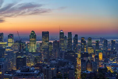 City Skyline at Night 4K Wallpaper · city · 3840×2560