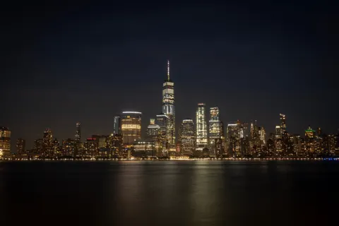 City Skyline at Night 4K Wallpaper · city · 3840×2560