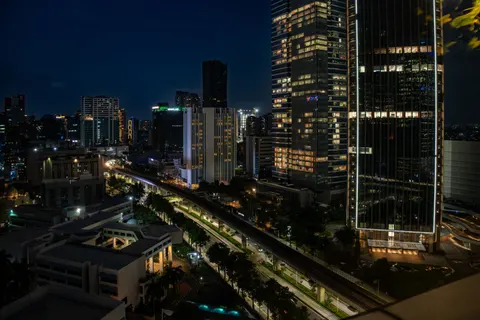 City Skyline at Night 4K Wallpaper · city · 3840×2560