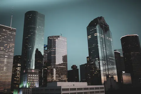 City Skyline at Night 4K Wallpaper · city · 3840×2560