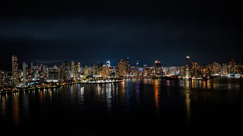 City Skyline at Night 4K Wallpaper · city · 3840×2160