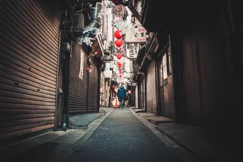 Neon-Stadtstraße 4K Hintergrundbild · city · 3840×2560