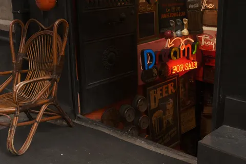 Papel de parede Rua da cidade neon 4K · city · 3840×2560