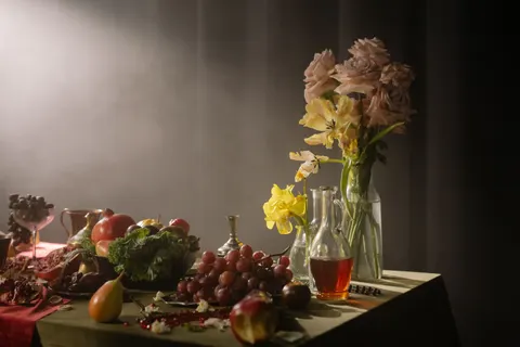 Sfondo Natura Morta da Tavolo 4K · food · 3840×2560