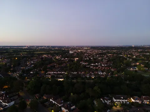Fondo de pantalla Ciudad aérea 4K · city · 3840×2880