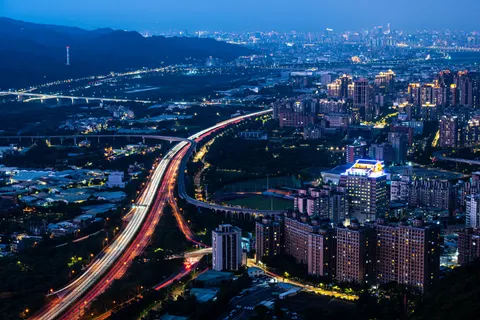 City Aerial 4K Wallpaper · city · 3840×2563