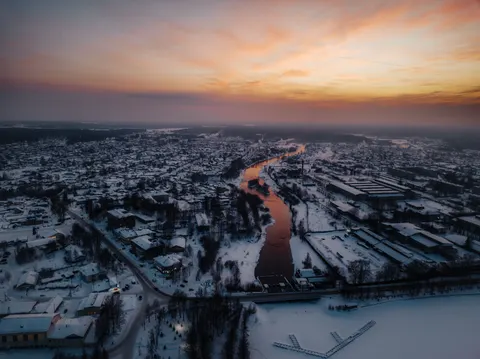 Обои Город с высоты 4K · city · 3840×2876