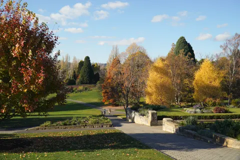 والپیپر پارک پاییزی با کیفیت 4K · autumn · 3840×2560