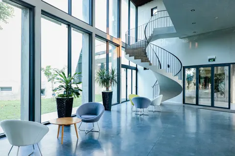 Spiral Merdiven 4K Duvar Kağıdı · architecture · 3840×2560