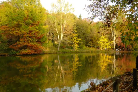 Sonbahar Gölü 4K Duvar Kağıdı · autumn · 3840×2560