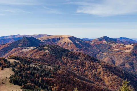 Hình nền Núi Non Mùa Thu 4K · autumn · 3840×2560