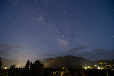 Melkwegstelsel 4K-achtergrond · space · 3840×2560