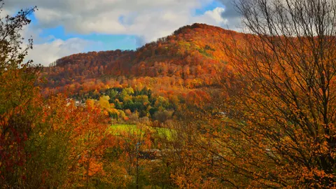 Autumn Mountains 4K Wallpaper · autumn · 3840×2158