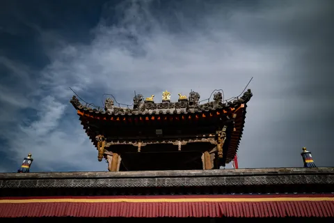 Papel de parede Templo antigo 4K · architecture · 3840×2562