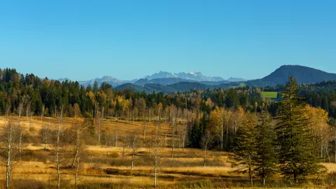 Fondo de pantalla Montanas de otono 4K · autumn · 3840×2160