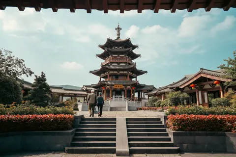 Ancient Temple 4K Wallpaper · architecture · 3840×2560