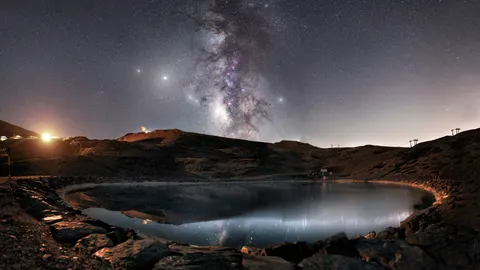 والپیپر کهکشان راه شیری با کیفیت 4K · space · 3840×2160