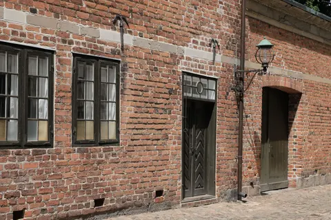 Fond d'écran Rue de la vieille ville 4K · architecture · 3840×2559