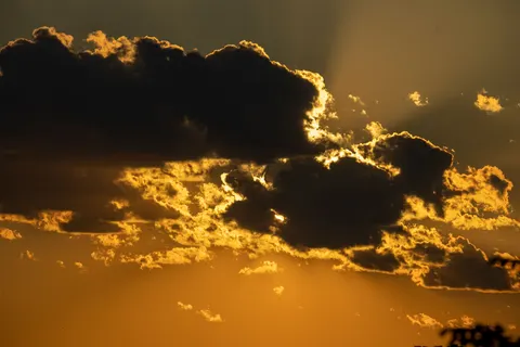 والپیپر غروب طلایی با کیفیت 4K · sunset · 3840×2560