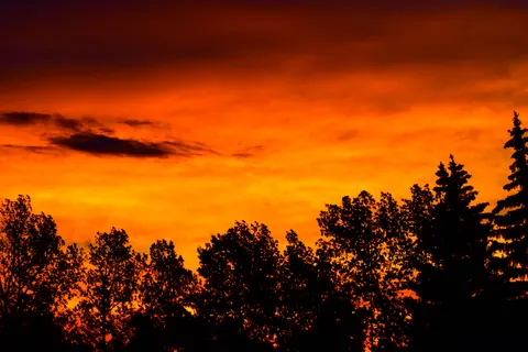 Fondo de pantalla Atardecer dorado 4K · sunset · 3840×2560