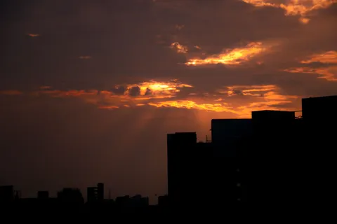 Fondo de pantalla Atardecer dorado 4K · sunset · 3840×2560