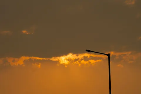 सुनहरा सूर्यास्त 4K वॉलपेपर · sunset · 3840×2560