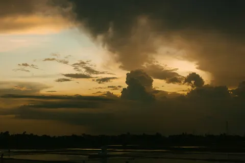 सुनहरा सूर्यास्त 4K वॉलपेपर · sunset · 3840×2560