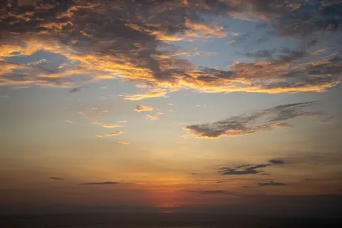 黄金の夕焼け 4K壁紙 · sunset · 3840×2560