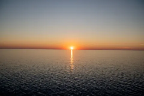 والپیپر افق غروب با کیفیت 4K · sunset · 3840×2560