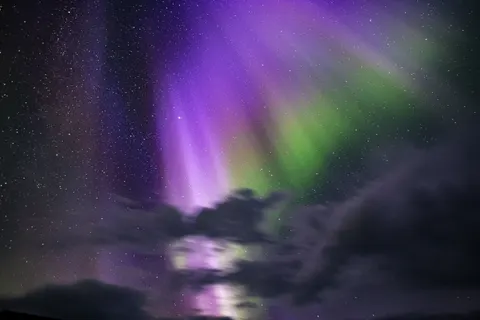 Fondo de pantalla Luces del Norte 4K · space · 3840×2560