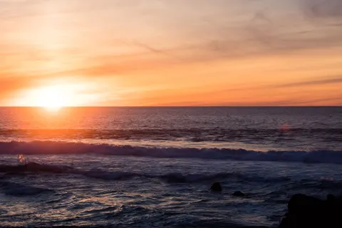 Fondo de pantalla Horizonte al Atardecer 4K · sunset · 3840×2560